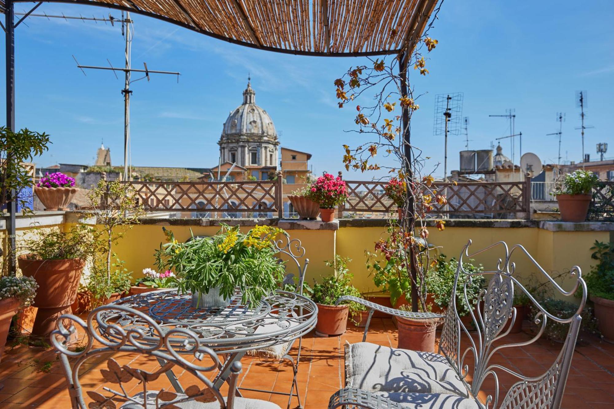 Trasteverehome - Attic Terrace Center Of Rome Baroque מראה חיצוני תמונה