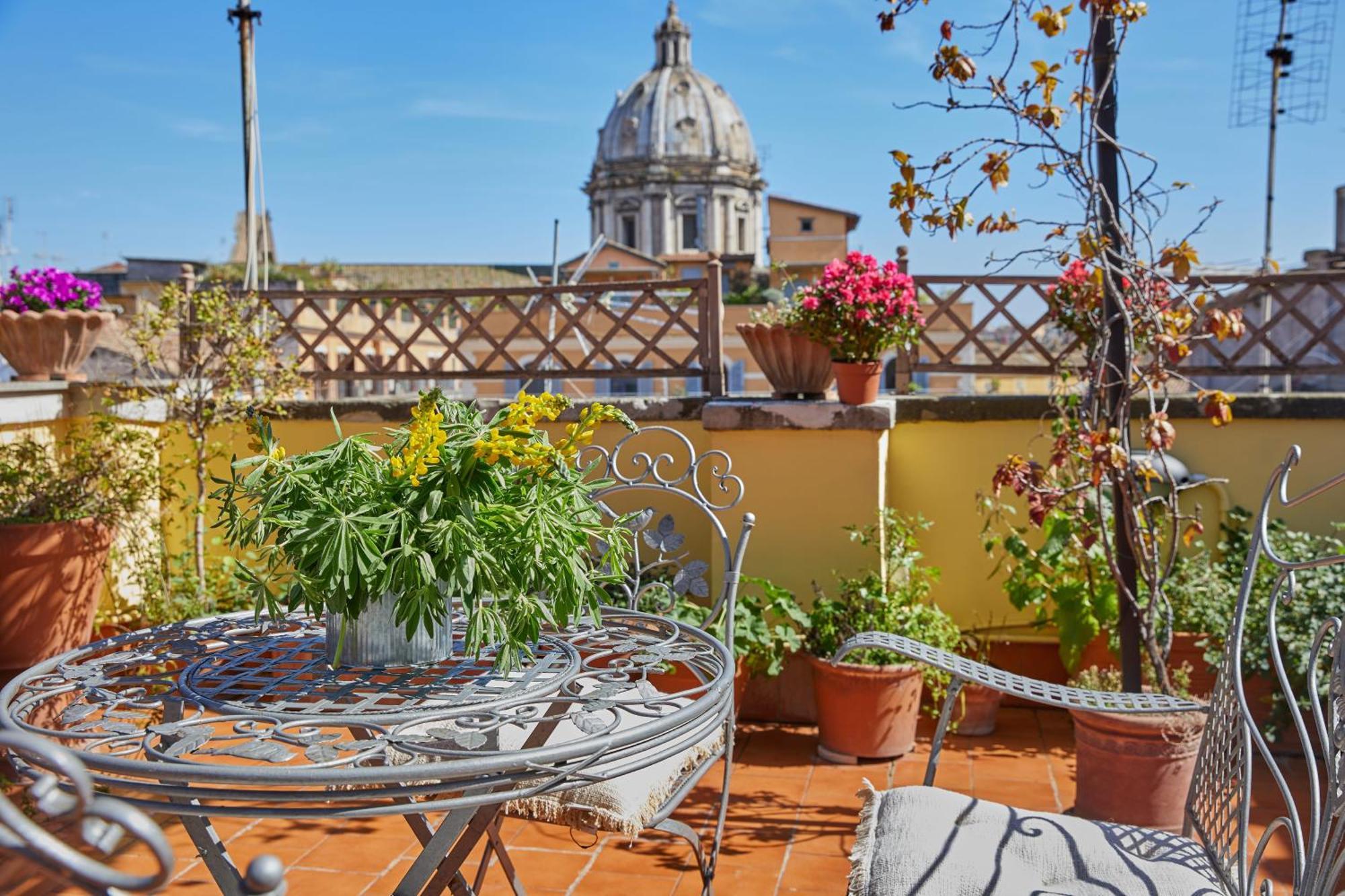 Trasteverehome - Attic Terrace Center Of Rome Baroque מראה חיצוני תמונה