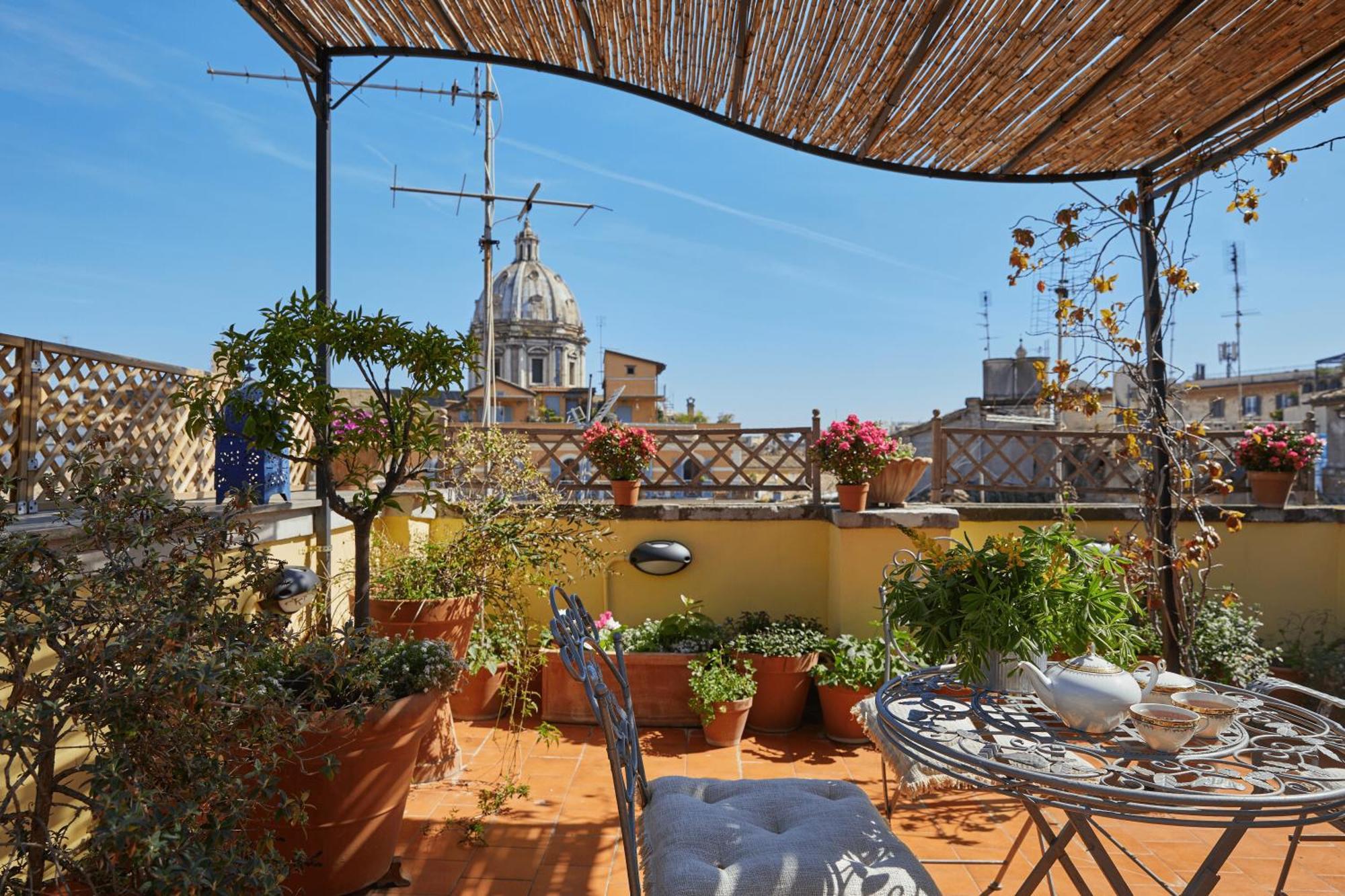 Trasteverehome - Attic Terrace Center Of Rome Baroque מראה חיצוני תמונה